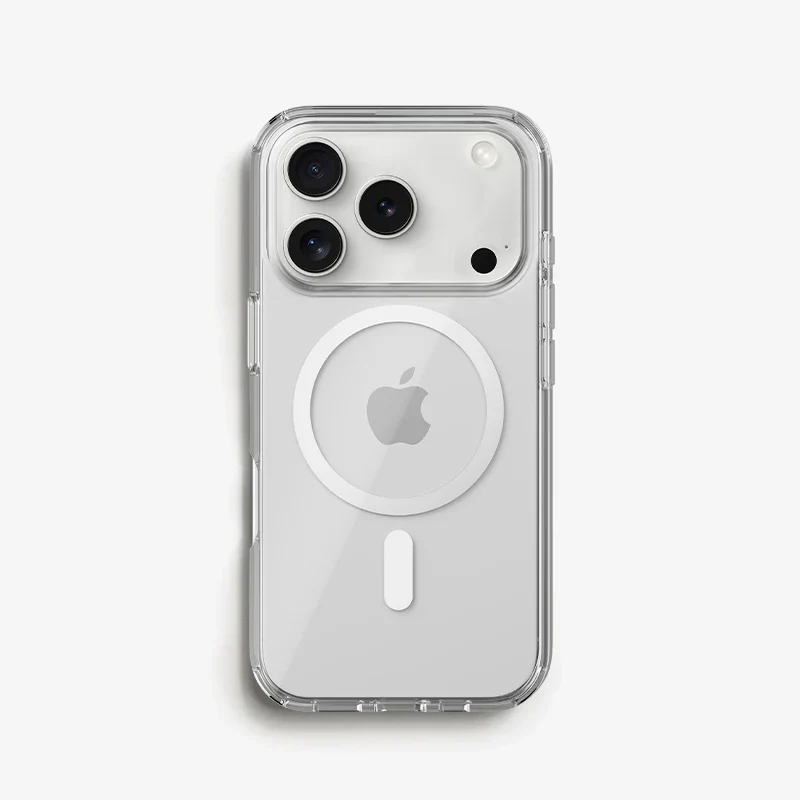 Magnetic Transparent MagSafe Case for iPhone 17