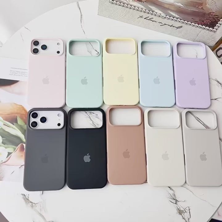 Magnetic MagSafe Silicone Case for iPhone 17